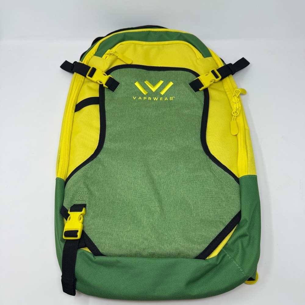 Vaprwear Green and‎ Yellow Hydration Backpack Daypack